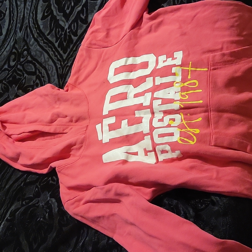 Pink hoodie